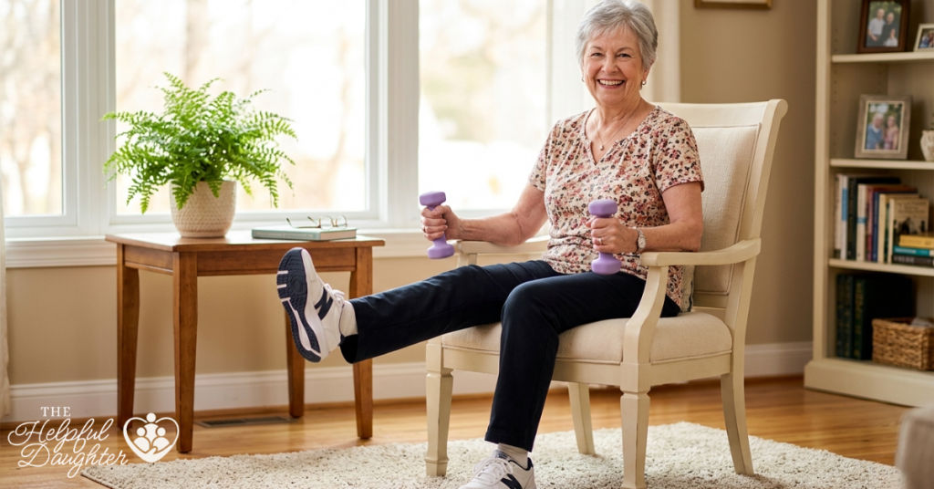 Free Chair Exercises for Seniors to Lose Weight