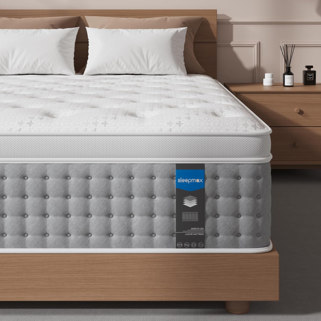 Sleepmax Extra Firm Queen Mattress 12 Inch