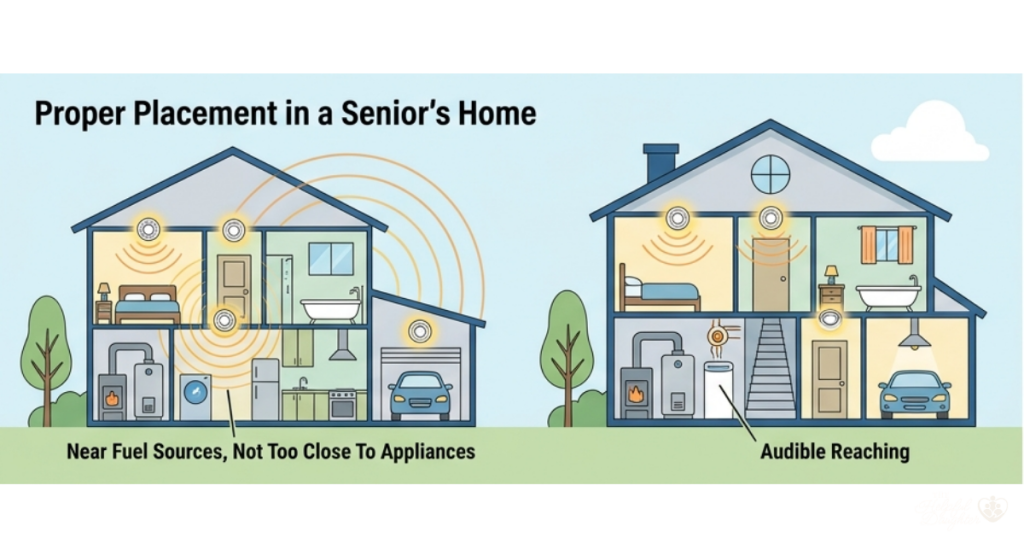 how many smoke detectors does a seniors home need