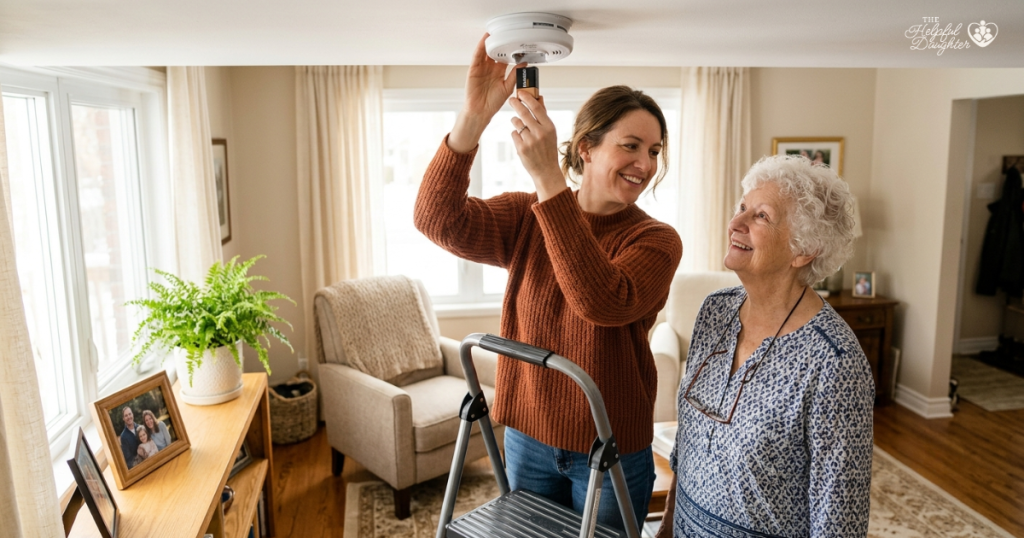 smoke alarm maintenance checklist for caregivers