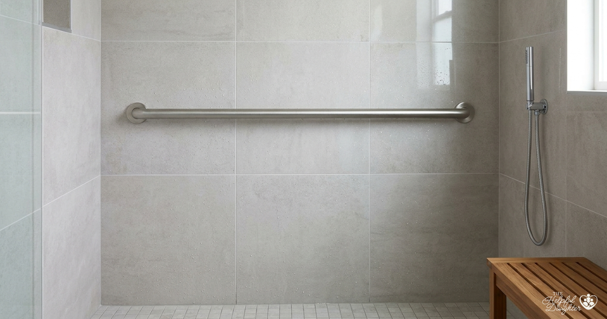 Shower Grab Bar Placement