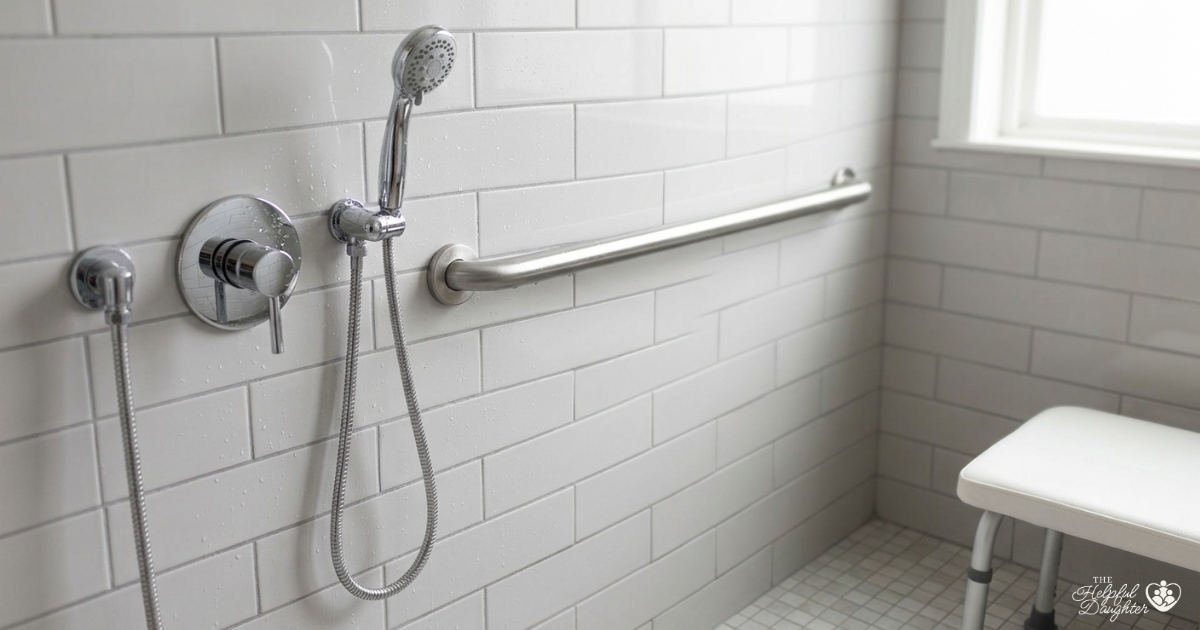 Shower Grab Bar Placement