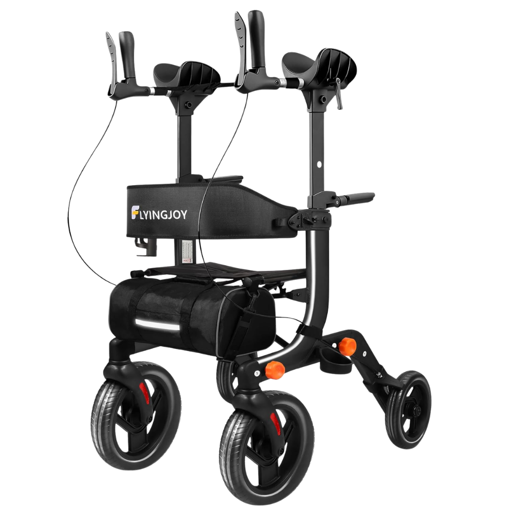 FlyingJoy Lightweight Upright Rollator Walker