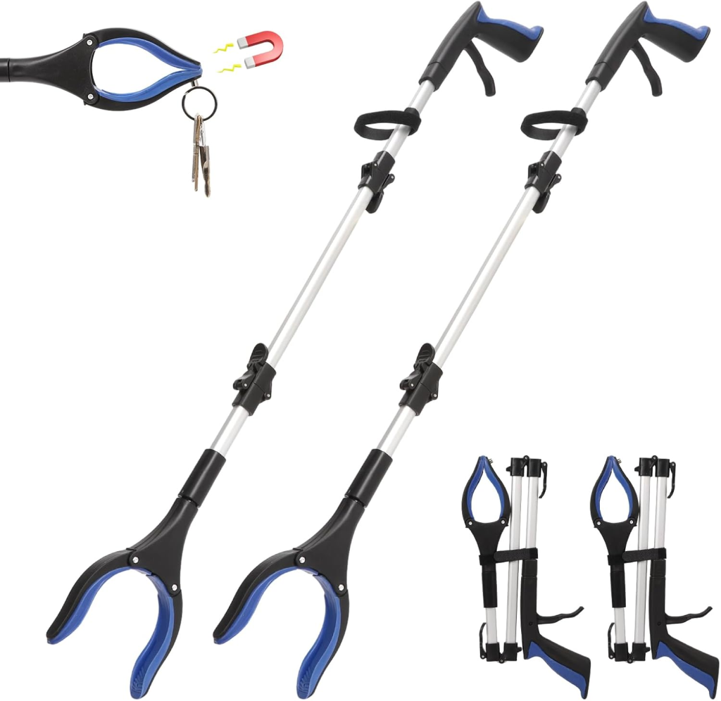 Obamulie 36-Inch Extra Long Heavy-Duty Grabber