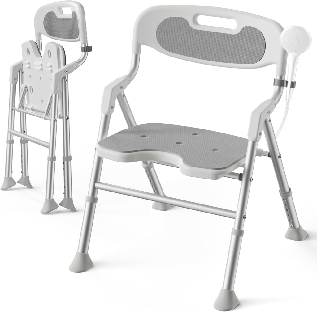 Kallynb Folding Shower Chair