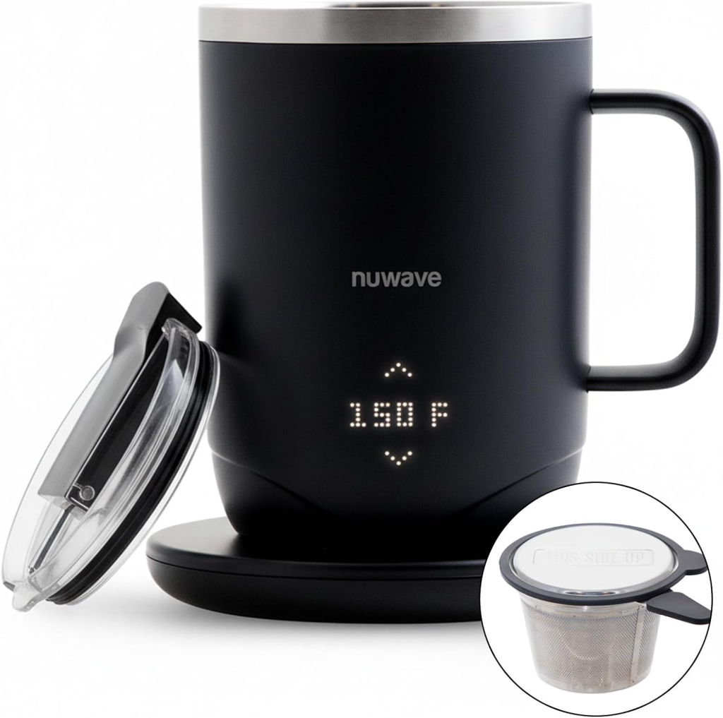 Nuwave Self-Heating Coffee Mug with Charging Base